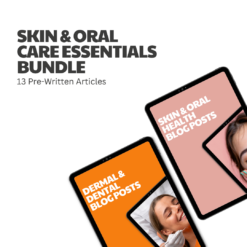 Skin & Oral Care Essentials Bundle – 13 Pre-Written Articles